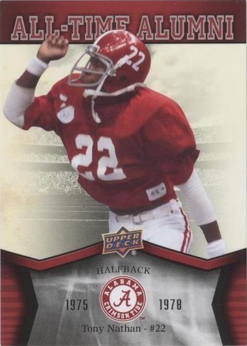 2012 Upper Deck University of Alabama Tony Nathan #ATA-TN