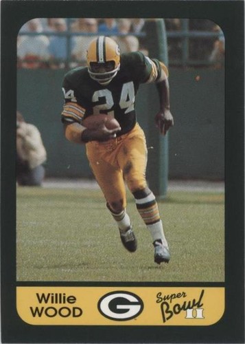 1991 Champion Cards Green Bay Packers Super Bowl II 25th Anniversary Willie Wood #30