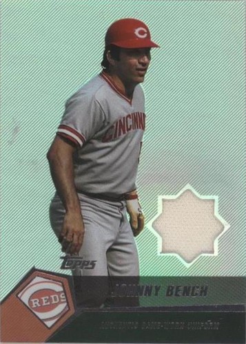 2004 Topps Clubhouse Collection - Johnny Bench #JBE