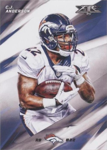 2015 Topps Fire C.J. Anderson #93