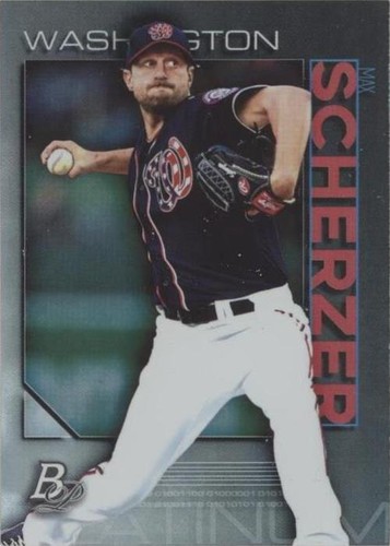 2020 Bowman Platinum - Max Scherzer #2