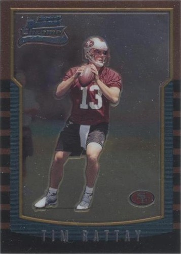 2000 Bowman Chrome Tim Rattay #196