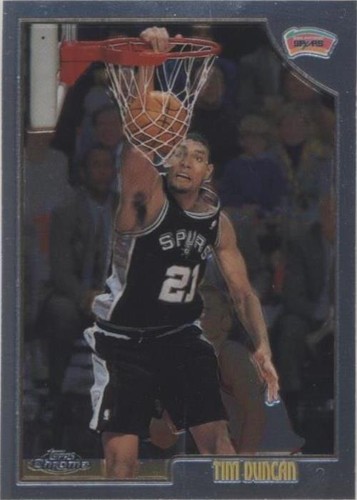 1998-99 Topps Chrome - Tim Duncan #49