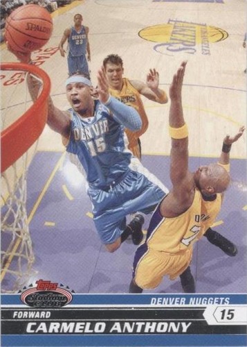 2007-08 Topps Stadium Club - Carmelo Anthony #15