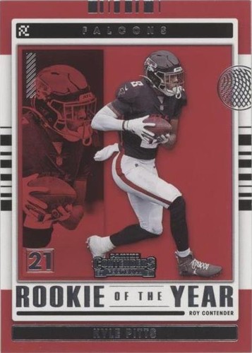 2021 Panini Contenders Kyle Pitts #ROY-KPI