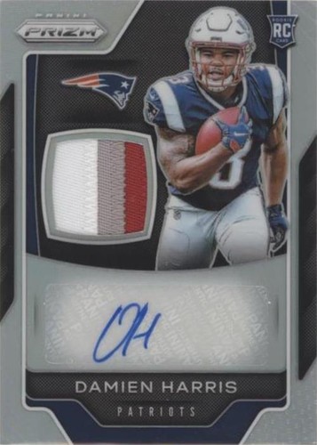 2019 Panini Prizm Damien Harris #RPA-DA