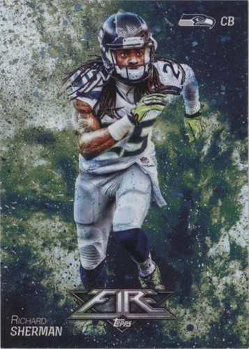 2014 Topps Fire Richard Sherman #22