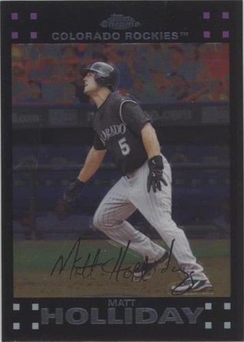 2007 Topps Chrome - Matt Holliday #113