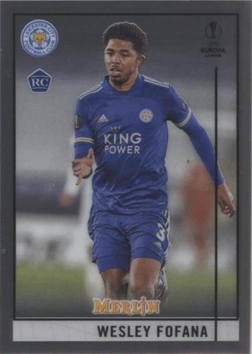 2020-21 Topps Merlin Collection Chrome UCL Wesley Fofana #74