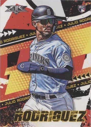 2022 Topps Fire - Julio Rodriguez #107