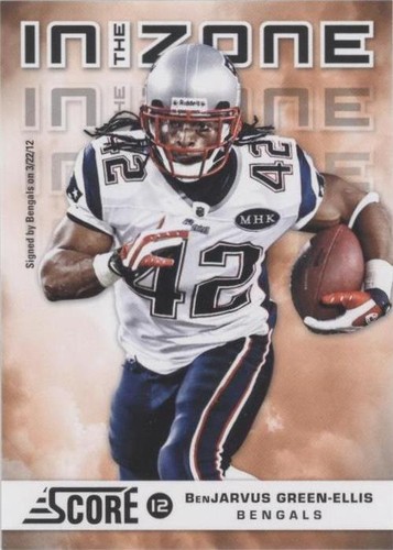 2012 Score BenJarvus Green-Ellis #11