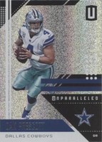 2018 Panini Unparalleled Dak Prescott #50
