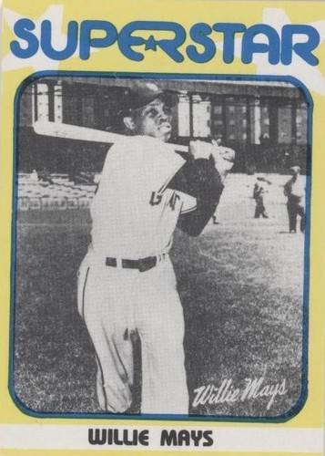 1980 TCMA Superstars - Willie Mays #18