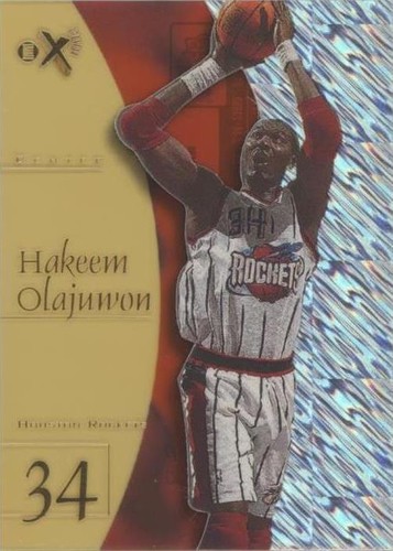 1997-98 EX2001 - Hakeem Olajuwon #25