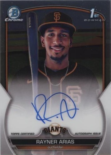 2023 Bowman Chrome - Rayner Arias #CPA-RA