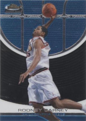 2005-06 Topps Finest - Rodney Carney #155