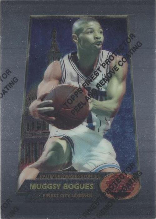 1994-95 Topps Finest - Muggsy Bogues #51