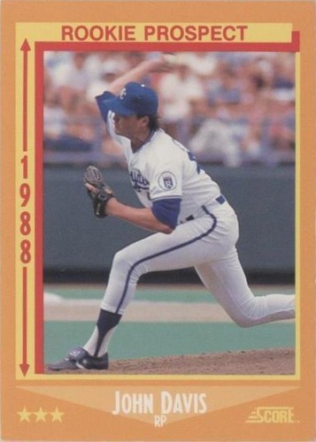 1988 Score - John Davis #636