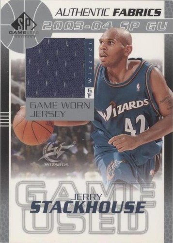 2003-04 SP Game Used - Jerry Stackhouse #ST-J