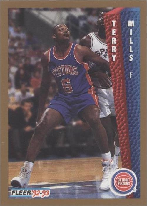 1992-93 Fleer - Terry Mills #334