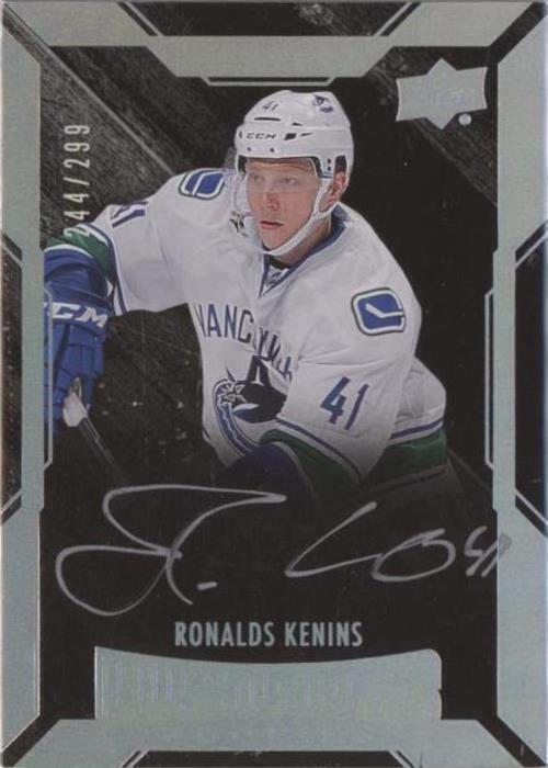 2015-16 UD Black - Ronalds Kenins #63
