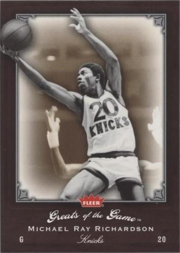 2005-06 Fleer Greats of the Game - Micheal Ray Richardson #62