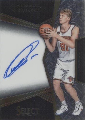 2016-17 Panini Select - Mindaugas Kuzminskas #25