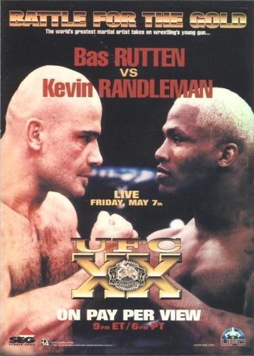2010 Topps UFC Main Event - Bas Rutten Kevin Randleman #FPR-UFC20