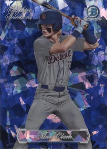 2023 Bowman Chrome Draft Sapphire Edition - Max Clark #SS-2