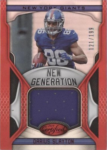 2019 Panini Certified Darius Slayton #NG-DSL