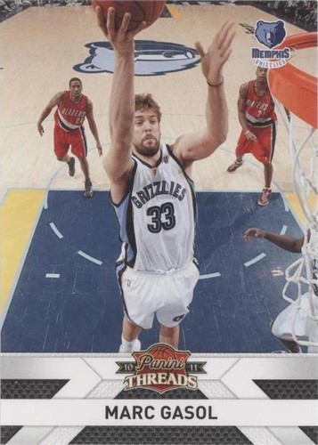 2010-11 Panini Threads - Marc Gasol #134
