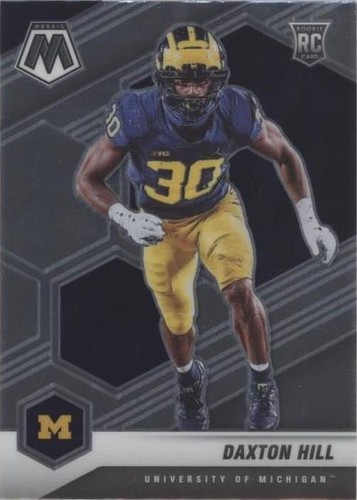 2022 Panini Mosaic Draft Picks Daxton Hill #63