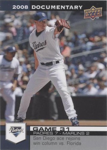 2008 Upper Deck Documentary - Jake Peavy #1121