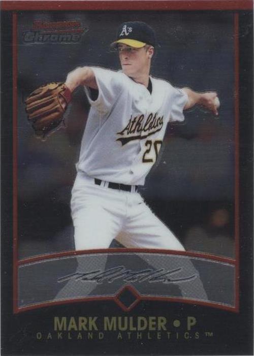 Bowman Chrome 2001 - Mark Mulder #8