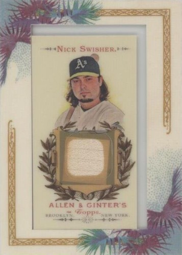 2007 Topps Allen & Ginter's - Nick Swisher #AGR-NS