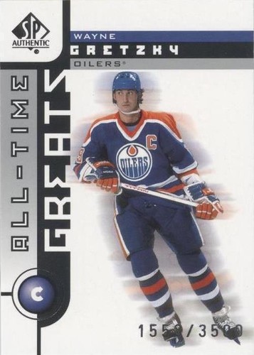 2001-02 SP Authentic - Wayne Gretzky #101
