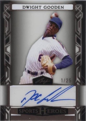2024 Leaf Metal Sports Heroes - Dwight Gooden #BA-DG1