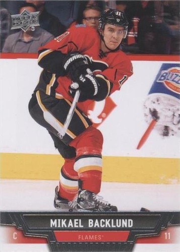2013-14 Upper Deck - Mikael Backlund #165