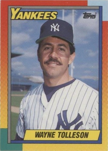 1990 Topps Traded - Wayne Tolleson #123T