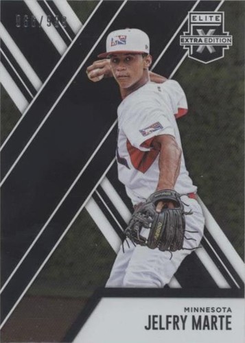 2017 Panini Elite Extra Edition - Jelfry Marte #133