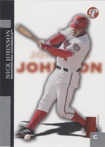 2005 Topps Pristine - Nick Johnson #36