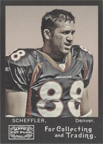 2008 Topps Mayo Tony Scheffler #193