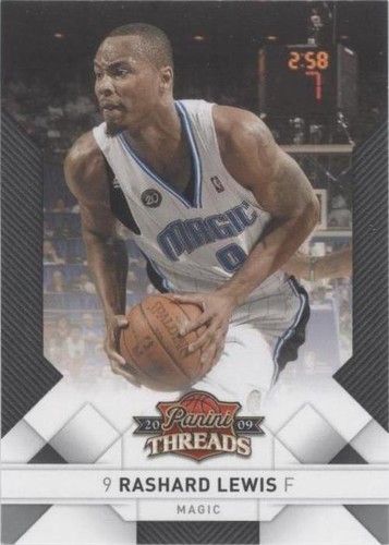 2009-10 Panini Threads - Rashard Lewis #52