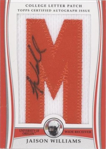 2009 Bowman Draft Picks Jaison Williams #LAP-JW
