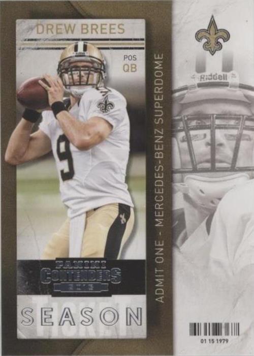 2013 Panini Contenders Drew Brees #82