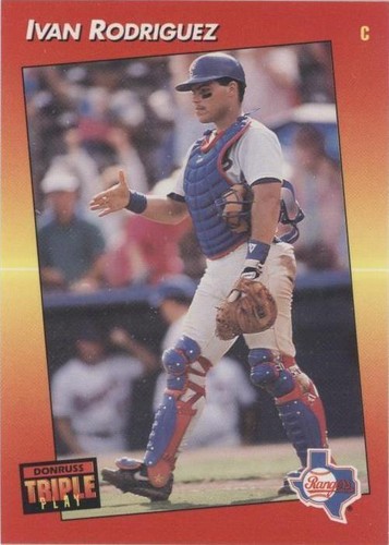 1992 Donruss Triple Play - Ivan Rodriguez #51
