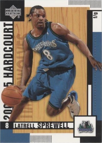 2004-05 Upper Deck Hardcourt - Latrell Sprewell #50
