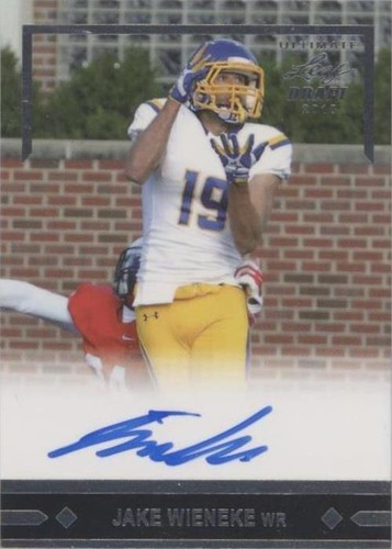 2018 Leaf Ultimate Draft Jake Wieneke #GLR-JW1