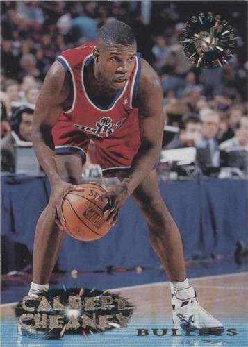 1995-96 Topps Stadium Club - Calbert Cheaney #131