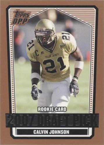 2007 Topps Draft Picks and Prospects (DPP) Calvin Johnson #132